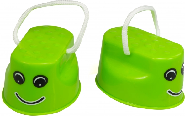 Trampoli da salto per bambini – camminatori di equilibrio – Verdi