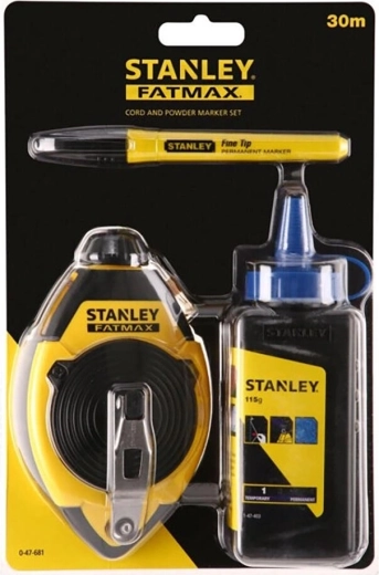 Chalk line 30 m with marker and chalk STANLEY