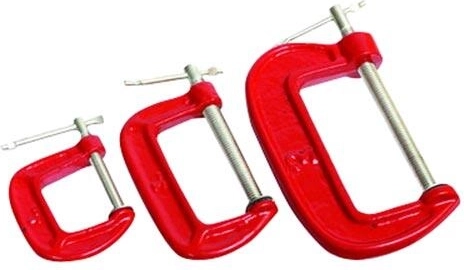 Zestaw metalowych zacisków G 25, 50 i 75 mm