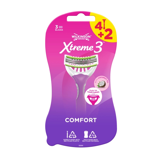 Rasoi usa e getta da donna Wilkinson Sword Xtreme 3 Beauty, 6 pz