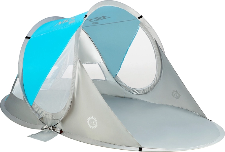 Tenda da spiaggia autoportante NILS Camp NC3143 BIG blu