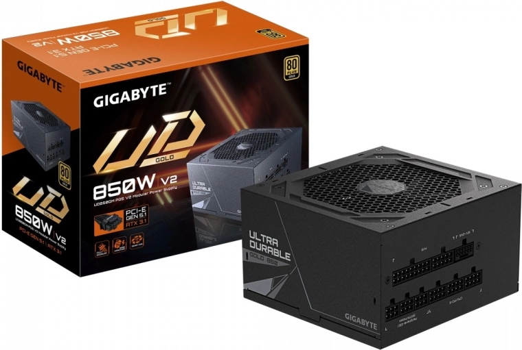 Modulaire voeding 850 W 80+ Gold ATX 3.1 met PCIe 5.1