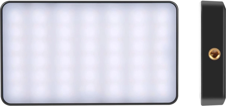 Kieszonkowa lampa RGB LED PULUZ, czarna