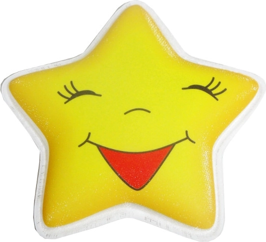 Lysende stjernelampe på batterier