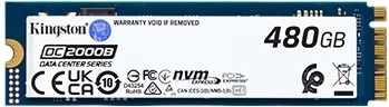 Kingston DC2000B 480 GB NVMe SSD M.2 PCIe 4.0 for servers