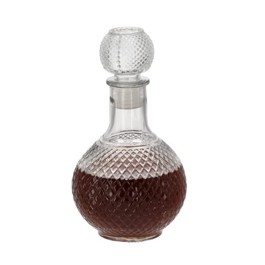 Glass Carafe 490 ml with Glass Stopper