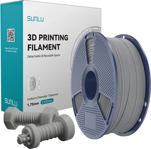 Sunlu ABS High-Speed Filament – Grey, 1.75 mm, 1 kg