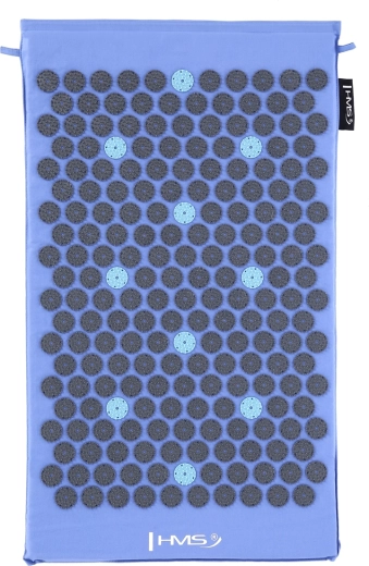 Tappetino agopressione per massaggio e relax, blu