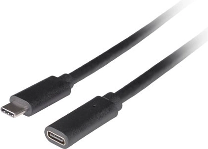 USB‑C 3.1 Gen 1 Extension Cable (M/F) 0.5 m Black Lanberg