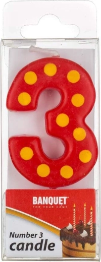 Candela di compleanno 3 My Party