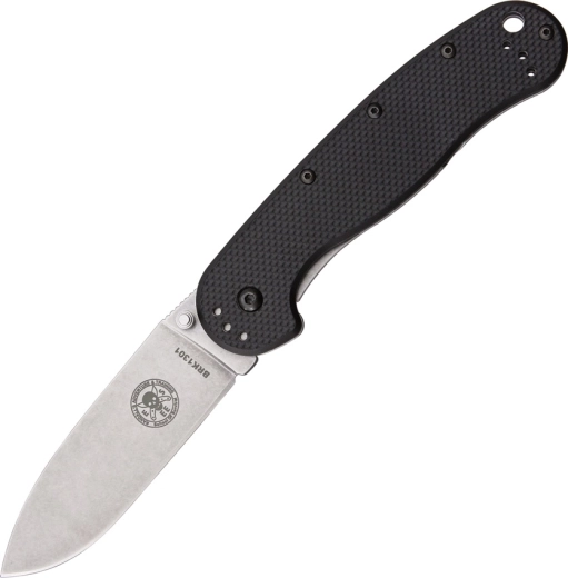 ESEE Avispa Folding Knife, D2, stonewash, black
