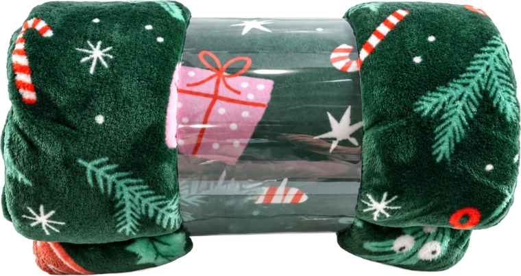 Couverture chaude de Noël en flanelle 150 × 200 cm
