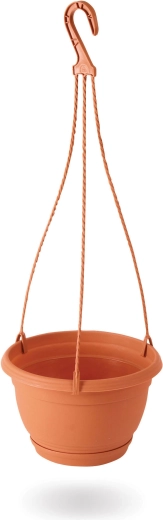 Hanging Flower Pot Terracotta 27 cm AGRO