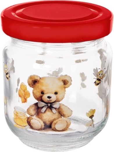 Preserving jar with lid Teddy Bear 0.2 l