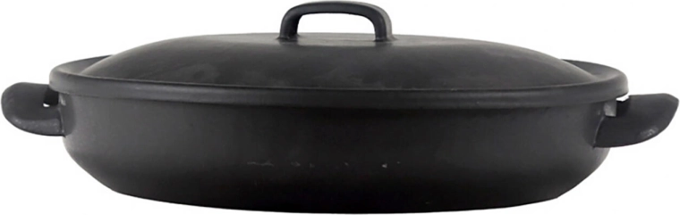 Enamelled oval roaster with lid 3.5 l, 32 × 24 cm, BSE