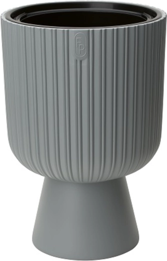 Keli Mika Planter 40 cm platinum with insert