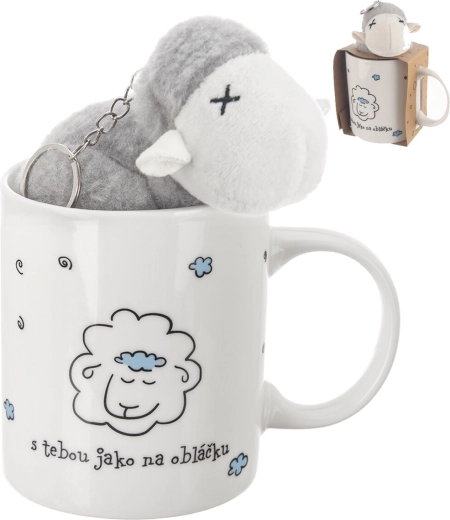 Tasse avec jouet mouton 0,39 l