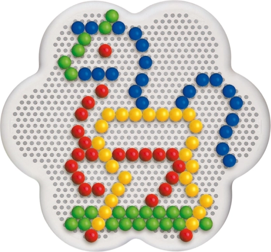 Flower-shaped board for easy creating