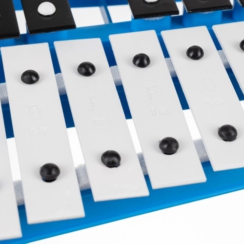 Snadné učení díky označení tónů