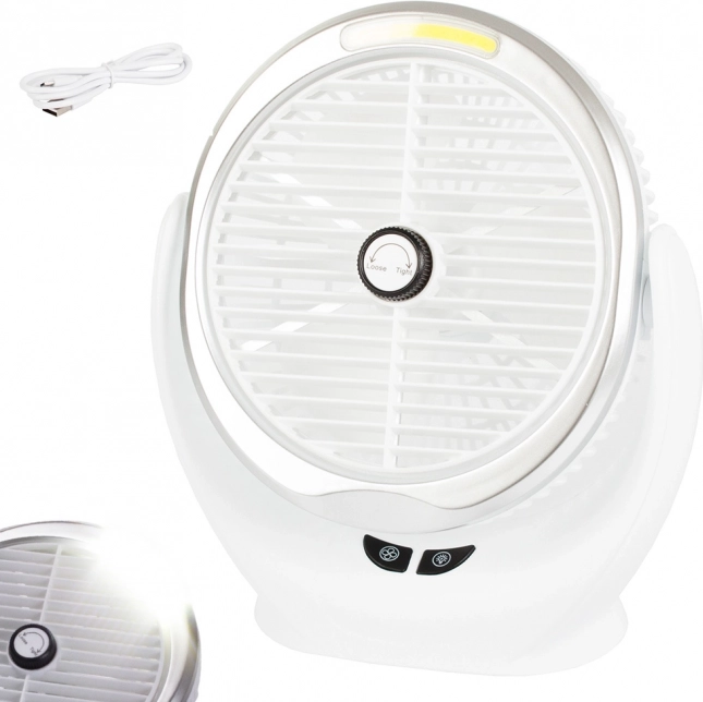 Bezdrôtový stolový ventilátor – Biela