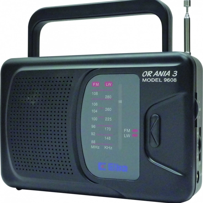 Draagbare radio Eltra ANIA zwart