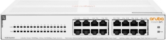 Switch di rete Aruba Instant On 16 port PoE