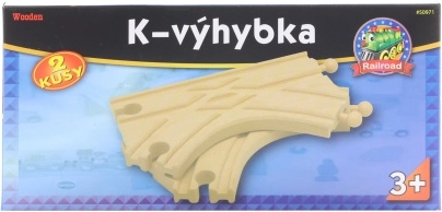 Preklopka za Lesene Vlakovne Poti - 2 kosa