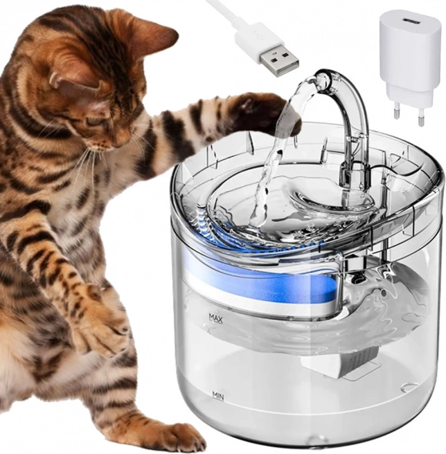 Automatisk drikkedispenser til katte og hunde