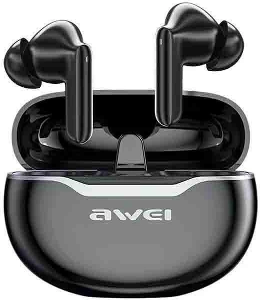 Bluetooth Headphones Awei T50 Pro TWS Black