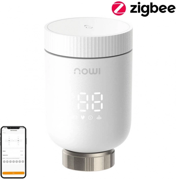 Slimme thermostatische knop IMOU met ZigBee-technologie