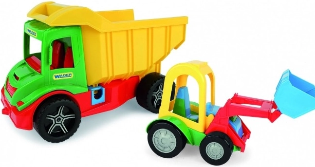 Véhicules Multi Truck avec benne basculante et chargeur buggy