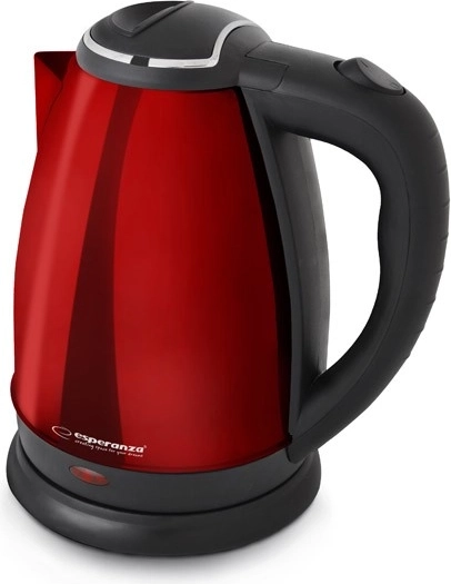 Elektrische waterkoker Victoria rood 1,8L
