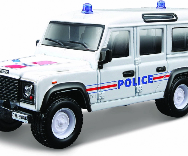 Bburago Land Rover Defender 110 Emergency Force 1:50 metalni model