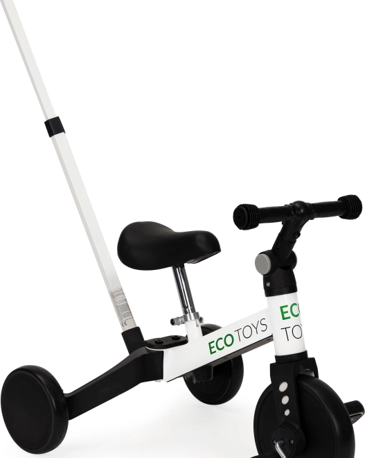 Triciclo per bambini con manico guida 2 in 1 ECO TOYS