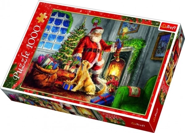 Vianočné Puzzle - Čas Darčekov 1000 Dielov