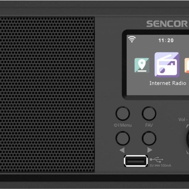 Radio Internet Sencor con potenza di 4 W e WiFi