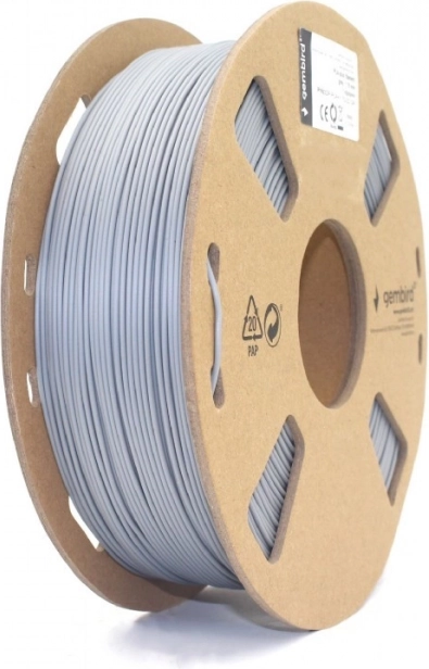 Filament do drukarki 3D PLA 1.75 mm szary 1kg
