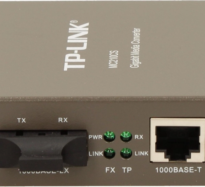 TP-Link Gigabit Media Converter MC210CS