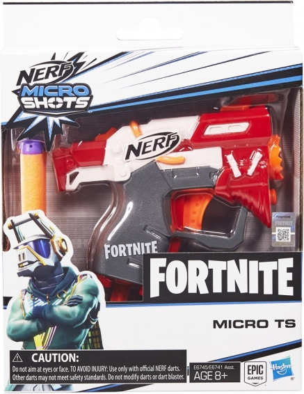Nerf MicroShots Fortnite Doggo – mini-blaster voor foam pijltjes