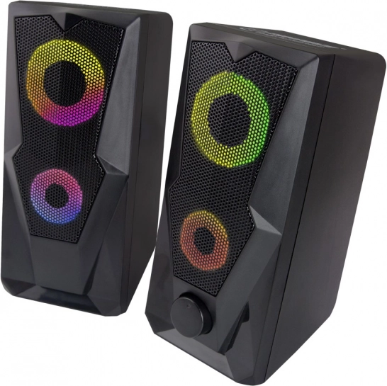 USB sztereó hangszórók Led Rainbow Baila