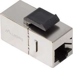 Connettore Keystone RJ45 - RJ45 FTP cat.6 per scatola montaggio