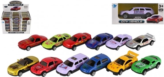 Kovinski model avta 7 cm - različni mešanica