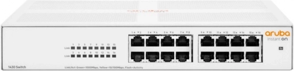Switch di rete di connessione Aruba Instant On 16G