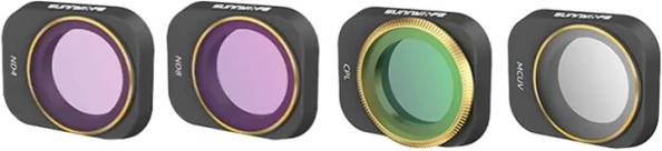 Set de filtres UV, CPL, ND4 et ND8 pour DJI Mini 3 Pro