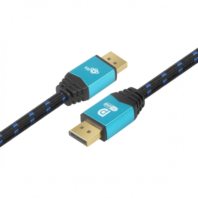 DisplayPort Cable 8K UHD with Blue Connectors 2 m