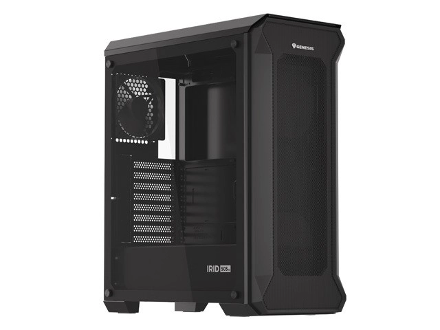 Genesis Irid Mid-Tower Case with Window and USB 3.0