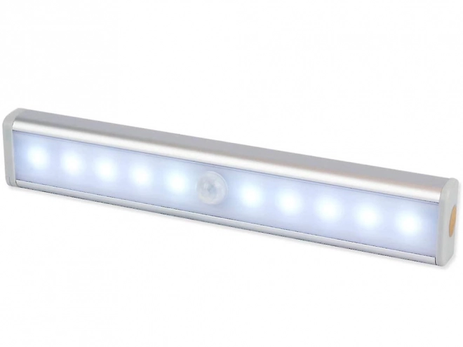 Self-adhesive LED light strip with motion sensor
