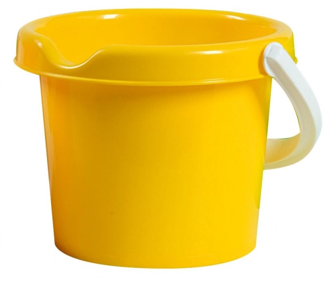 Androni Bucket with spout diameter 13 cm – Yellow