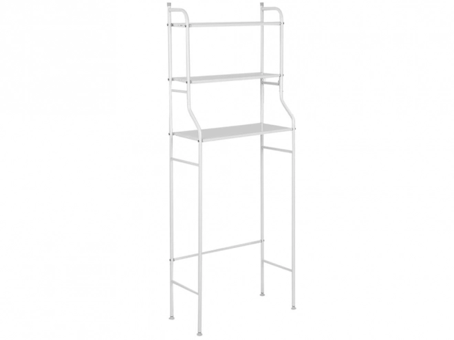 Over-the-Washer Bathroom Shelf with Laundry Stand