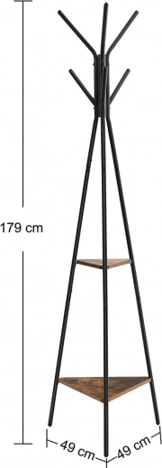 Stable tripod base and safe hooks